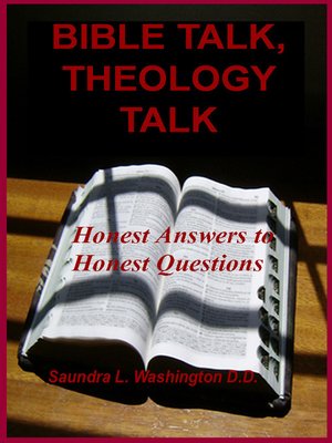 cover image of Bible Talk, Theology Talk